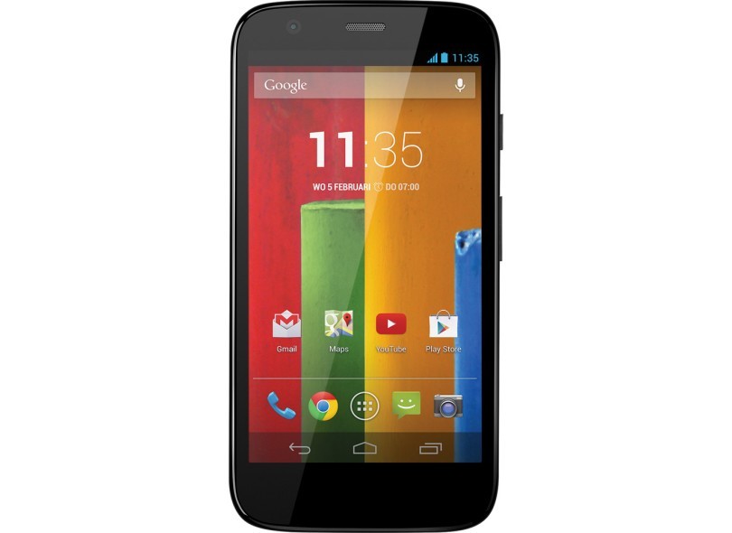 Smartphone Motorola Moto G Music Edition XT1033 2 Chips 16 GB Android 4.3 (Jelly Bean) 3G Wi-Fi
