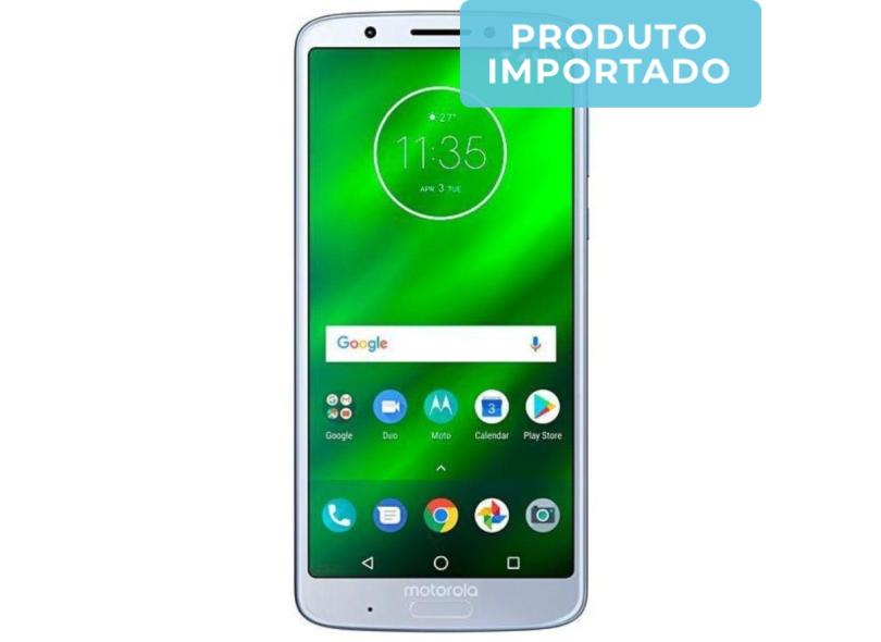 Smartphone Motorola Moto G G6 Plus XT1926-7 Importado 64GB Qualcomm Snapdragon 630 12,0 MP 2 Chips Android 8.0 (Oreo) 3G 4G Wi-Fi