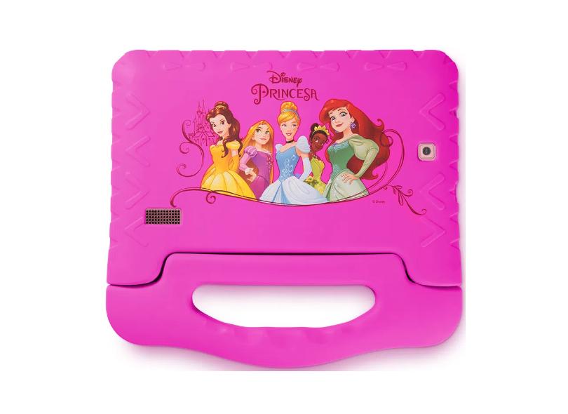 Tablet Multilaser Quad Core 16.0 GB LCD 7.0 " Android 8.0 (Oreo) 2.0 MP Disney Princesas Plus NB308