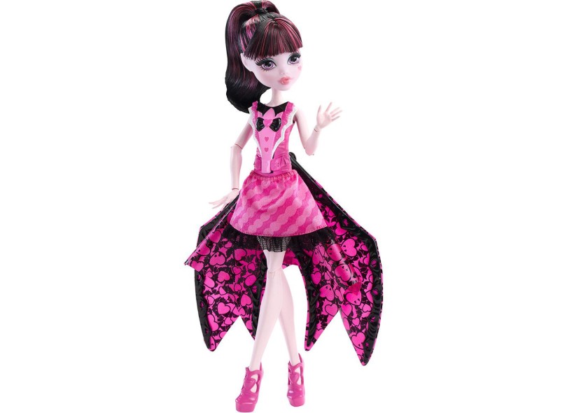Boneca Monster High Draculaura Transformação Mattel