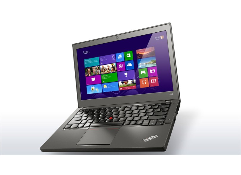 Notebook Lenovo ThinkPad X Intel Core i5 4300U 4ª Geração 4 GB de RAM 500 GB 12.5 " Windows 7 Professional X240