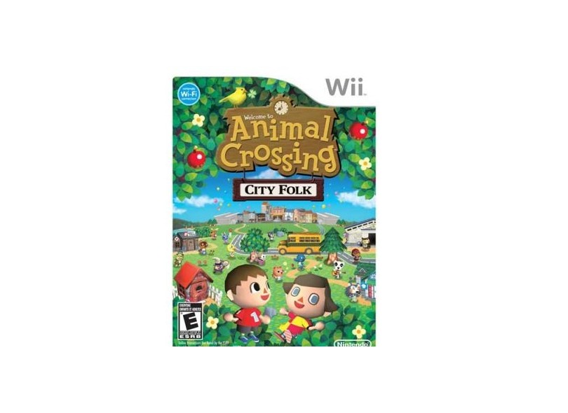 Jogo Animal Crossing: City Folk Nintendo Wii