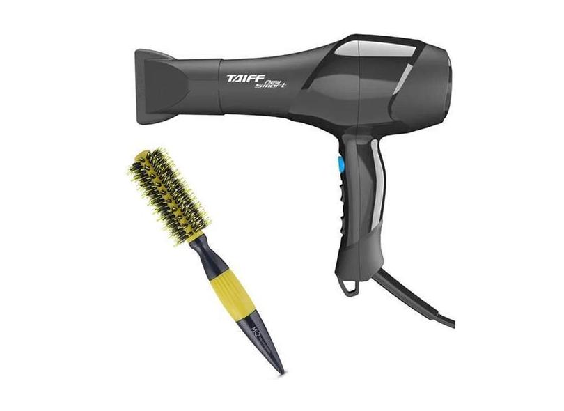 Kit - Secador Taiff New Smart 1700W 127V + Escova Mq Prime Thermal Cer