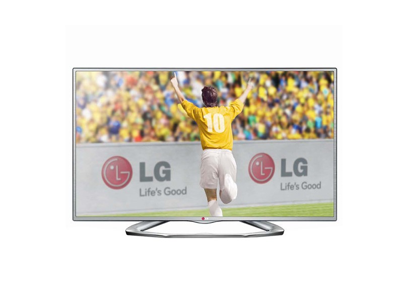 TV LED 42" LG Cinema 3D Full HD 1 HDMI Conversor Digital Integrado 42LA6130