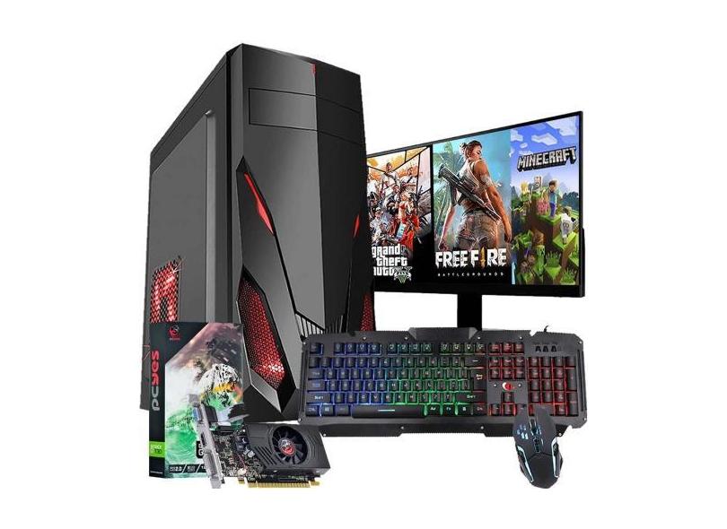 Pc Completo Gamer Com Wi-fi E Monitor Lcd! + 30 Jogos! - IMPERIUMS -  Computador Gamer - Magazine Luiza