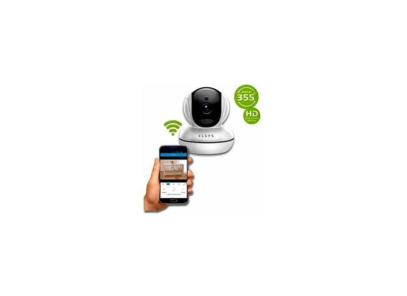 Camera De Seg. Wi-fi Rotacional Com Video Full Hd Esc-wr3f Elsys em ...