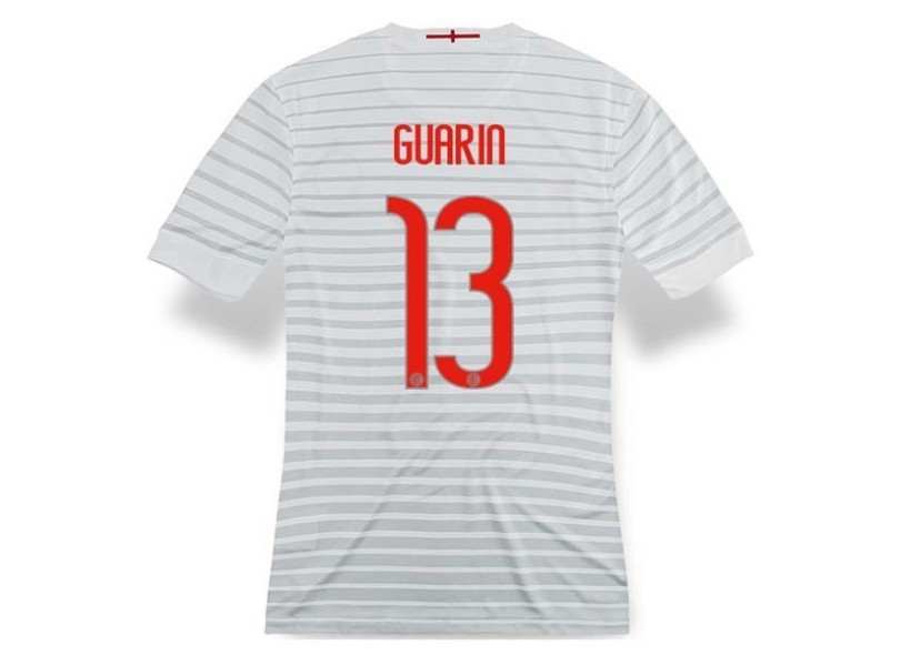 Camisa Jogo Inter de Milão II 2014/15 Guarin número 13 Nike