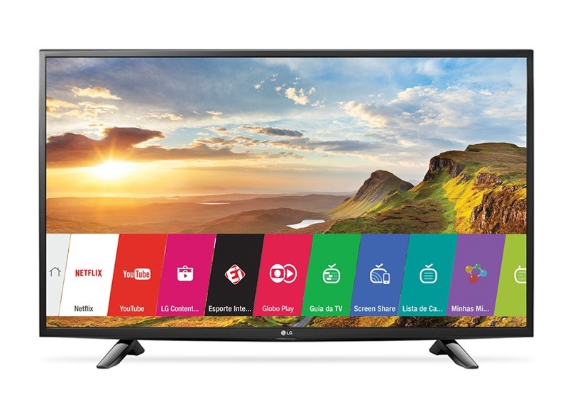 Smart TV TV LED 43" LG Full HD Netflix 43LH5700 2 HDMI