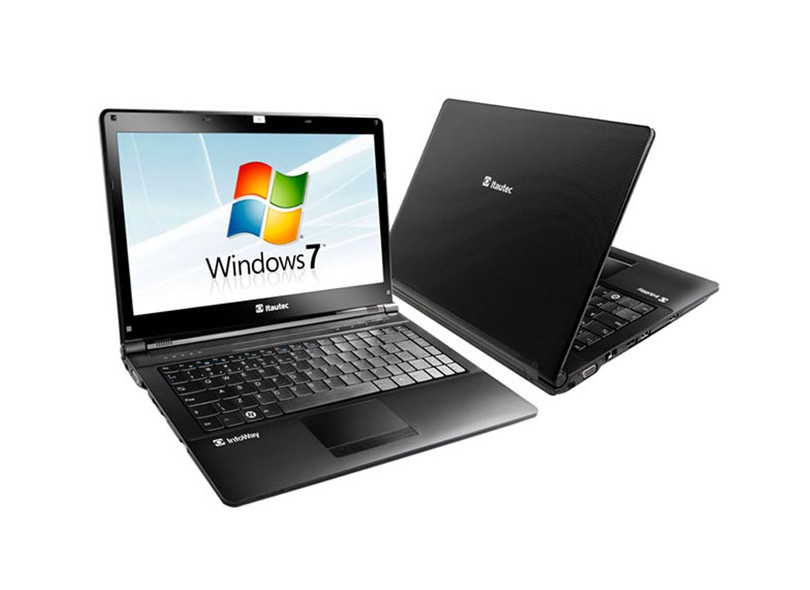 Notebook Itautec W7535 Intel Core i3 2GB HD 320GB Windows 7 Home Basic
