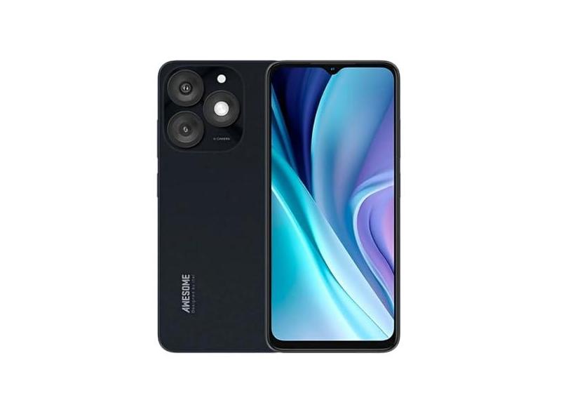 Celular Itel A50 Tela 6.6" HD 3GB RAM 64GB/128GB ROM Dual sim Octacore Versão Global (Preto, 128, GB)