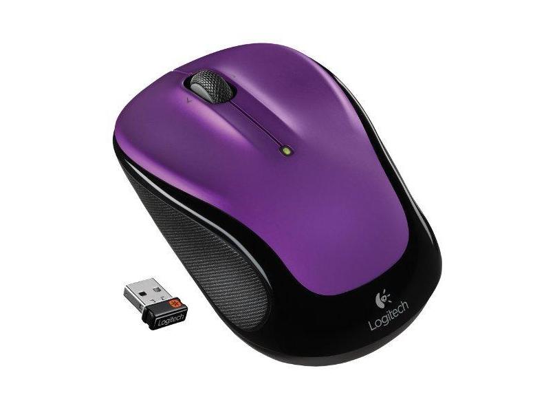 Mouse sem fio Logitech M325 com rolagem projetada para web