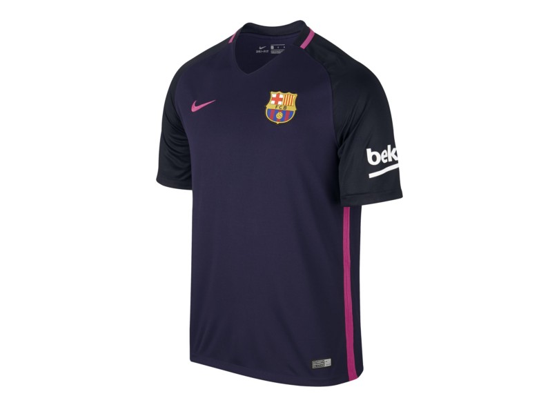 Camisa Torcedor Barcelona II 2016/17 sem Número Nike