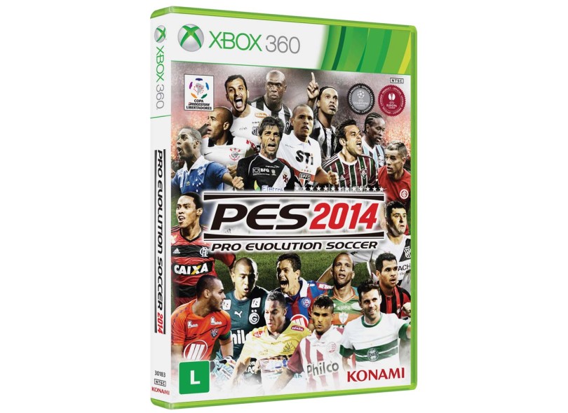 Jogo Pro Evolution Soccer 2014 Xbox 360 Konami