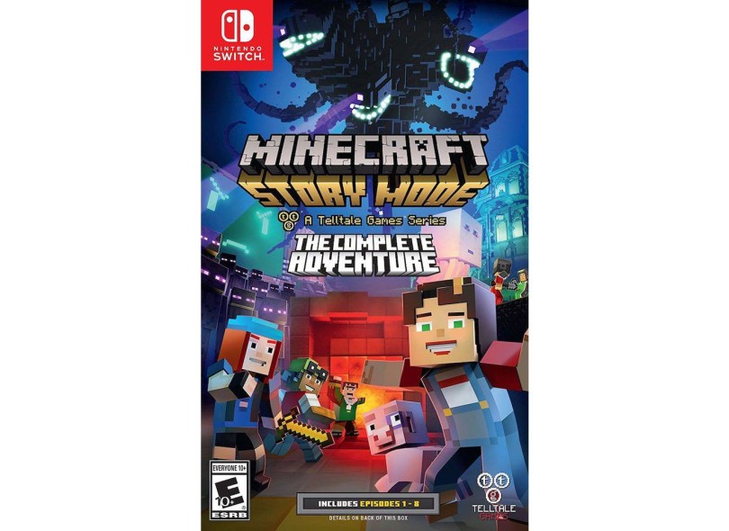 Jogo Minecraft Story Mode The Complete Adventure Telltale Nintendo Switch