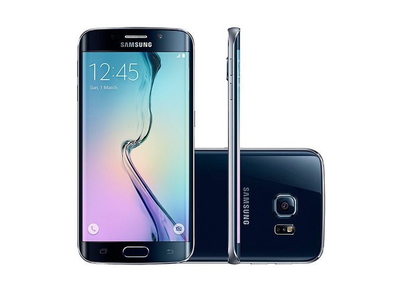 Novo Smartphone Samsung Galaxy S6 Edge G925 16,0 MP 64GB Android 5.0 (Lollipop) Wi-Fi 4G 3G