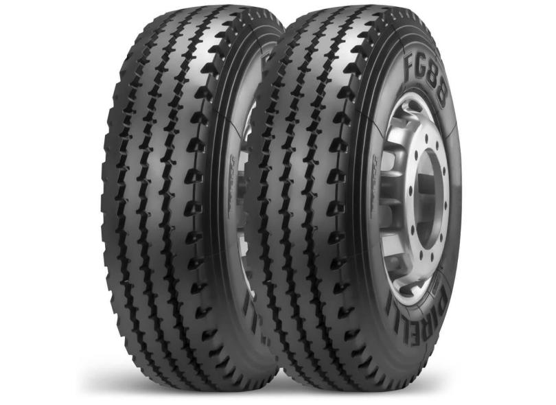 Kit 2 Pneu Pirelli Aro 22,5 295/80r22.5 152/148 L Tl Fg88