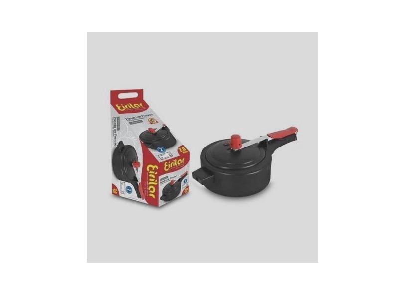 Panela de Pressão Eiriflon 2 Litros Eirilar Preta