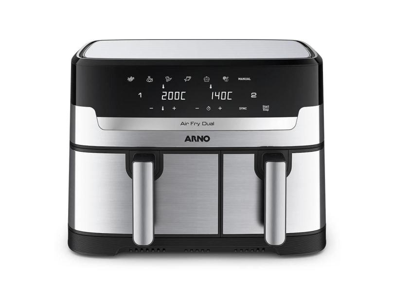 Air Fryer Dual com 8,3 Litros de Capacidade Arno  - AFD2