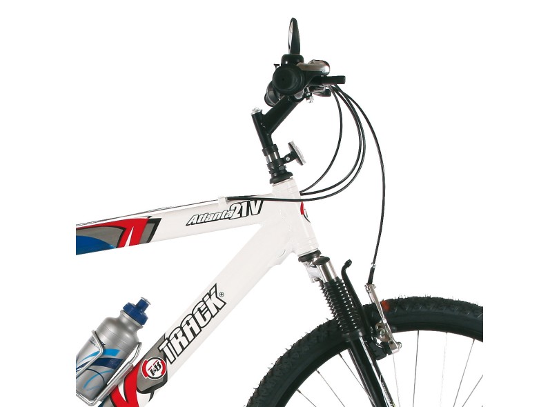 Bicicleta TRACK & BIKES Mountain Bike 21 Marchas Aro 26 Suspensão Dianteira Atlanta
