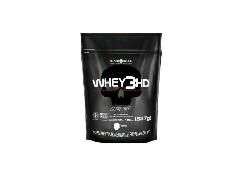 Whey Protein Concentrado Hidrolisado Isolado - Black Skull 3 Hd 837G M