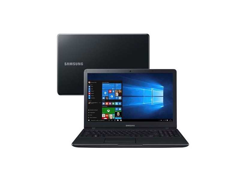 Notebook Samsung Essentials Intel Celeron 3865U 4 GB de RAM 500 GB 15.6 " Windows 10 E21 NP300E5M-KFABR