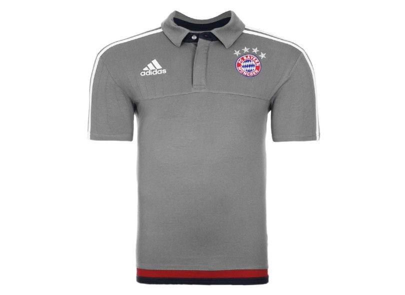Camisa Viagem Polo Bayern Munchen 2015/16 Adidas