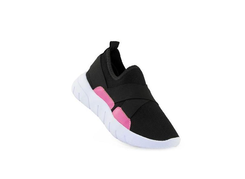 Tênis Feminino Slip On Meia Calce Fácil Para Academia Cesr - Cesr Calç