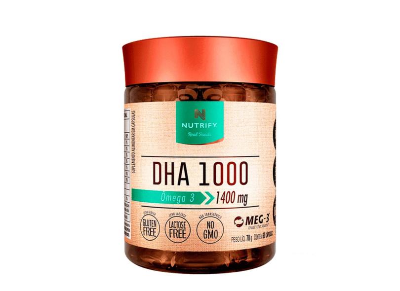 OMEGA 3 DHA 1000 60 CAPSULAS NUTRIFY 