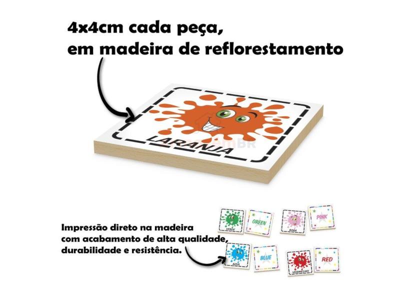 Jogo Educativo da Memória Alfabetização Infantil Em Inglês - Bambinno -  Brinquedos Educativos e Materiais Pedagógicos