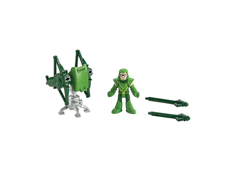 Boneco Arqueiro Verde Liga da Justiça Imaginext BBF24 - Mattel