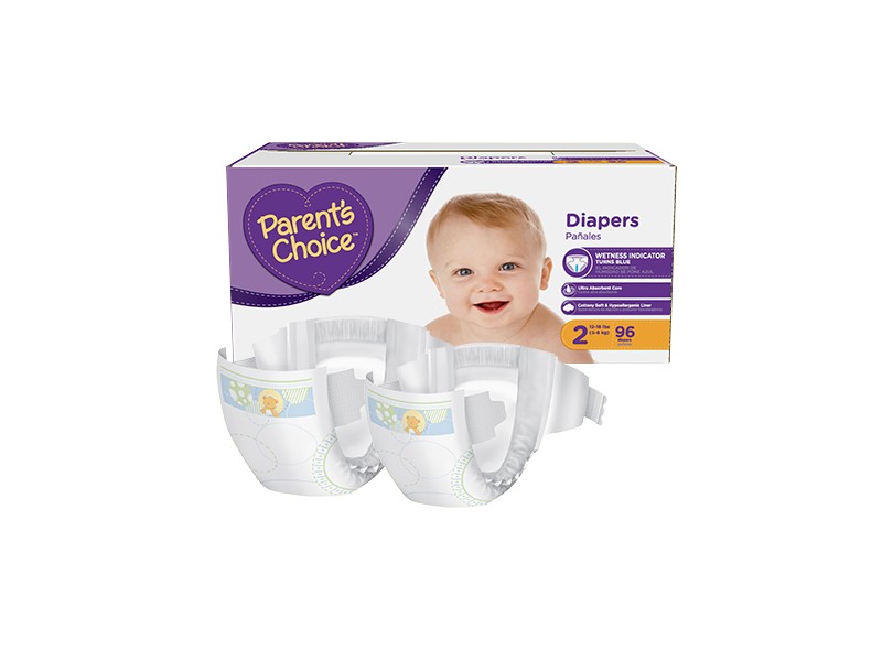 Fralda Parent's Choice Diapers P 96 Und +12kg