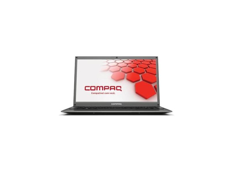 Notebook Compaq Presario 444 Intel Core i3-6167U Linux 4GB 240GB SSD 14,1" LED HD - Cinza