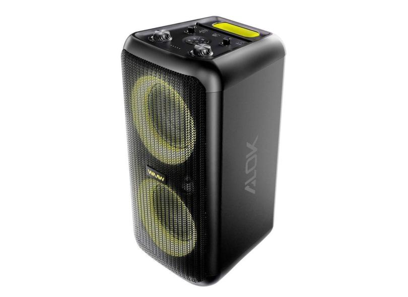 Caixa de Som Bluetooth Waaw Infinite 200 com 4 Alto-falantes 160w Rms com Desligamento Automático