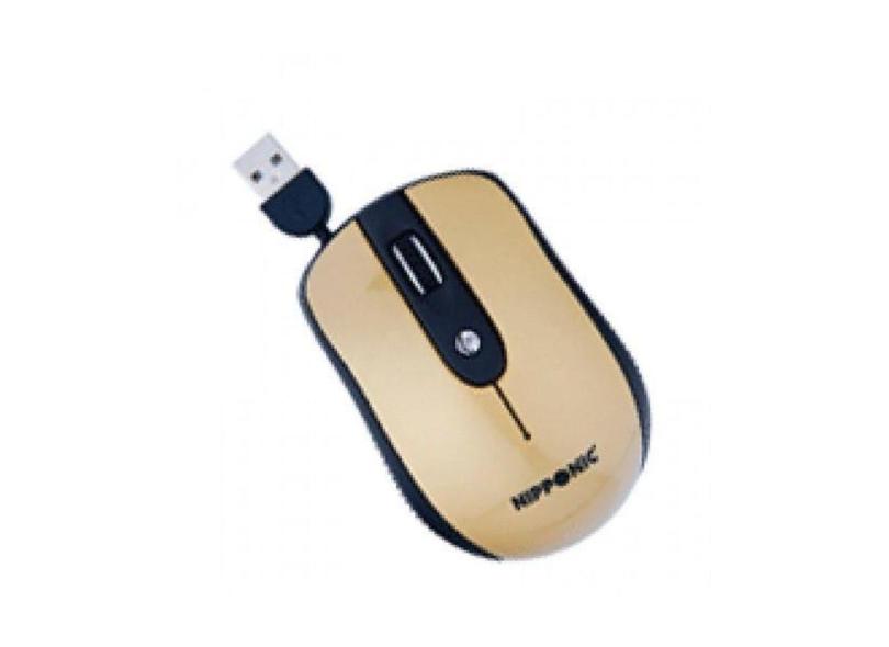 Mouse Optico Nipponic P/Note Ret.Mc319A Usb Ouro Homologação: 158542114373
