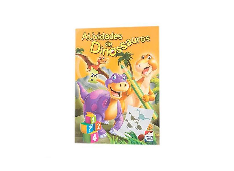 Atividades de Dinossauros - Volume 1. Alaranjado - Vários Autores - 9788595030367