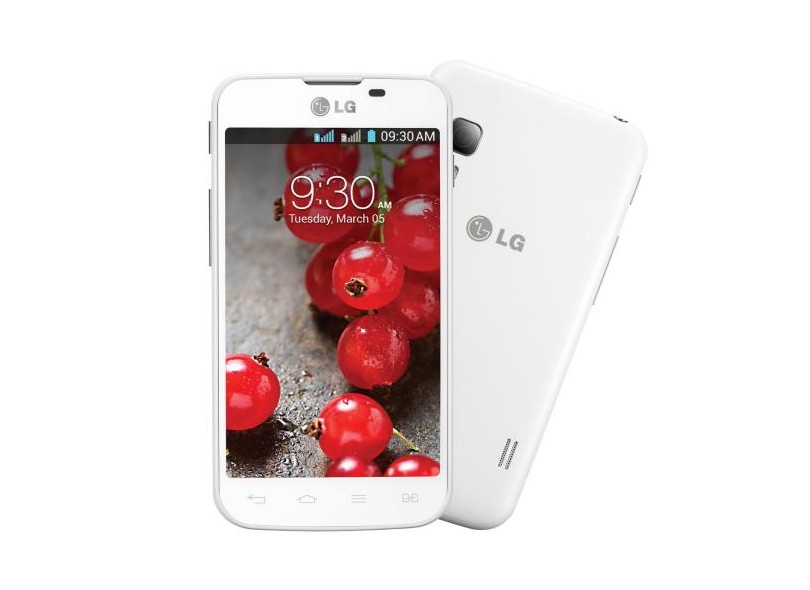 Smartphone LG Optimus L7 II Dual P716 Câmera 8,0 MP Desbloqueado 2 Chips 4 GB Android 4.1 (Jelly Bean) 3G Wi-Fi