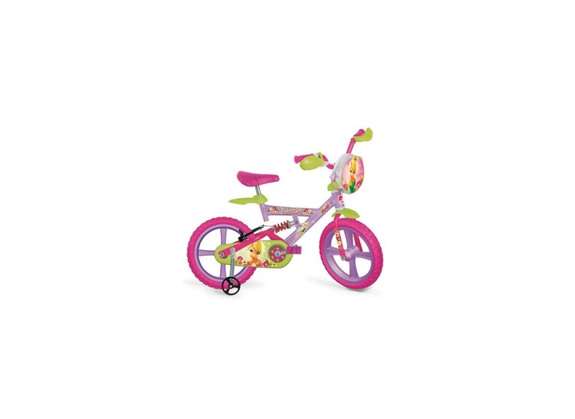 Bicicleta Bandeirante Tinker Bell Aro 14