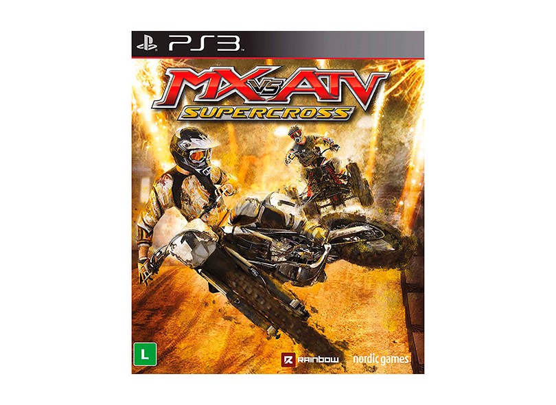 Jogo MX vs ATV Supercross PlayStation 3 Nordic Games