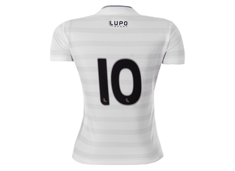 Camisa Torcedor feminina Figueirense II 2015 com Número Lupo