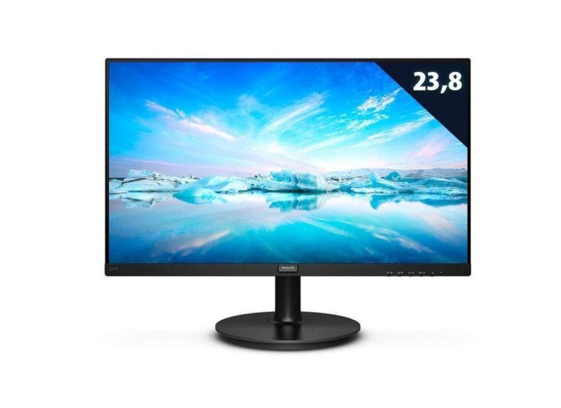 Monitor Led 23`` Philips 1920 X 1080 Preto com Multimidia