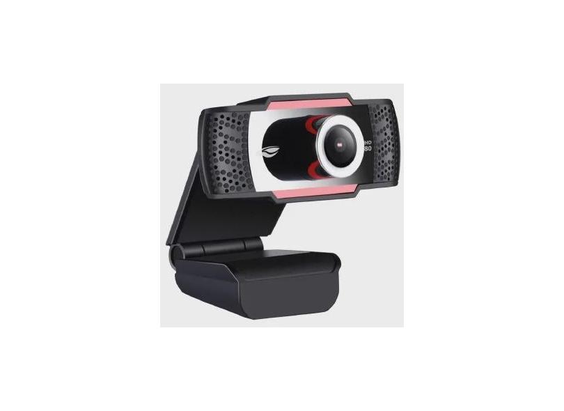 Webcam C3TECH full HD 1080P WB-100 - 407040250100 Preto Bivolt