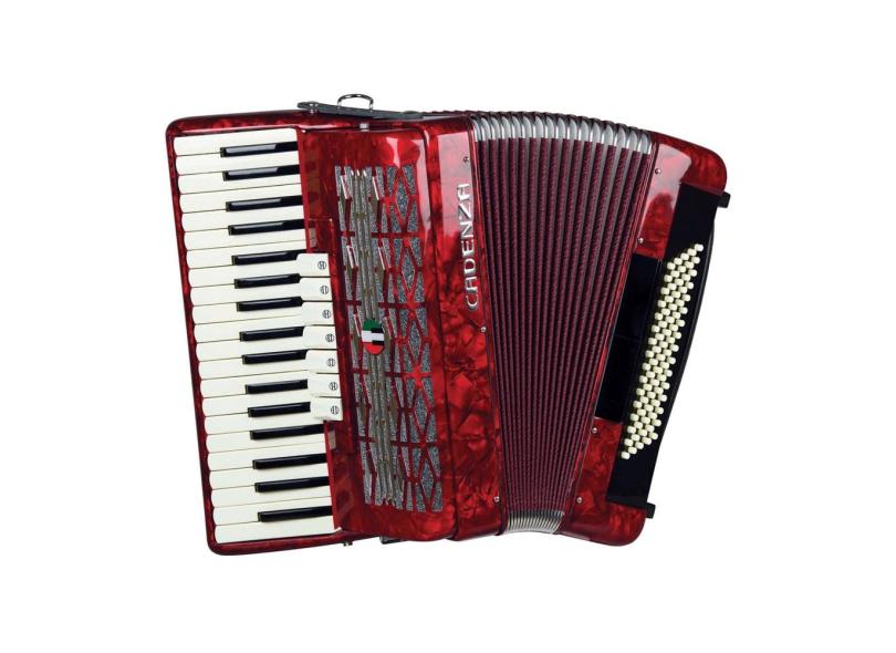 Acordeon 80 Baixos CD-8037 rd - Cadenza