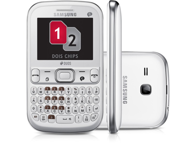 Celular Samsung Ch@t 226 Desbloqueado Dual Chip