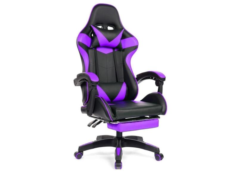 Cadeira Gamer Roxa - Prizi - Jx-1039pu