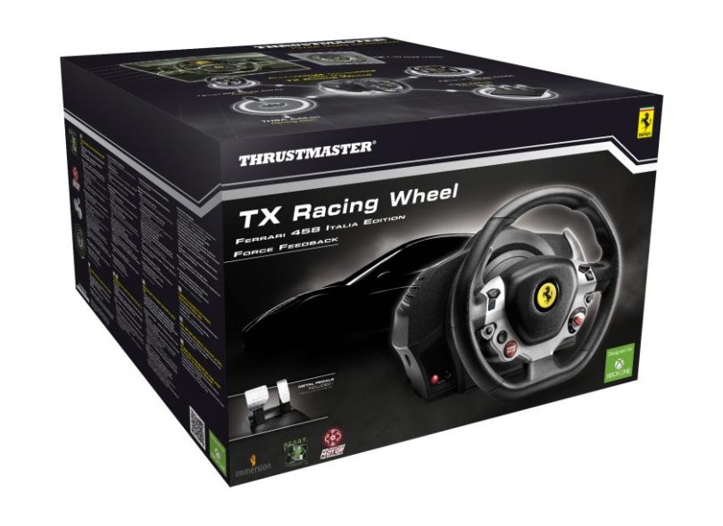 Cockpit PC Xbox One TX Racing Wheel Ferrari 458 Italia Edition - Thrustmaster