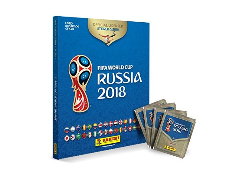 Álbum da Copa do Mundo Rússia 2018 + 60 figurinhas - Capa Dura - 9788583682813