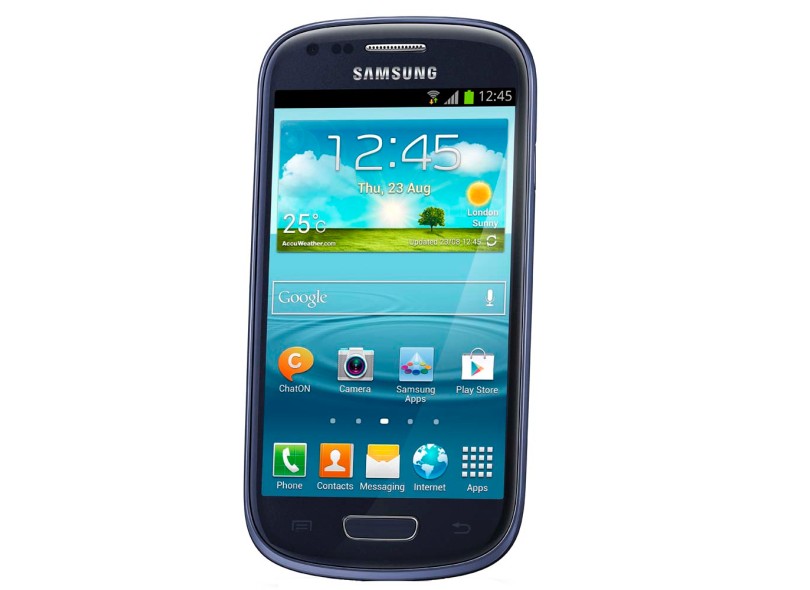 Smartphone Samsung Galaxy S III Mini I8190 Câmera 5,0 Megapixels Desbloqueado 8 GB Android 4.1 (Jelly Bean) 3G Wi-Fi
