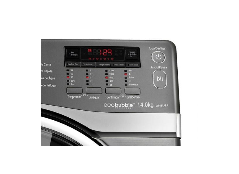 Lavadora Samsung 14kg WF431ABPXAZ Inox