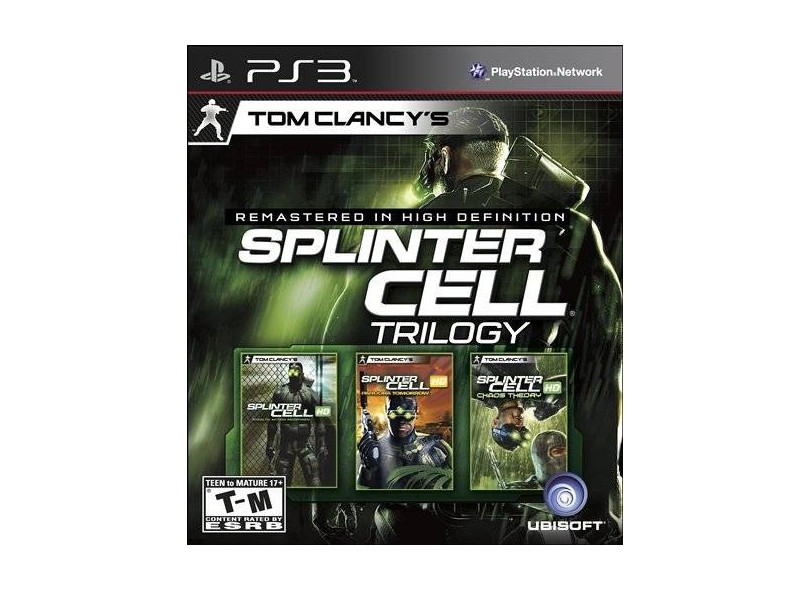 Jogo Tom Clancy's Splinter Cell Trilogy Ubisoft PS3