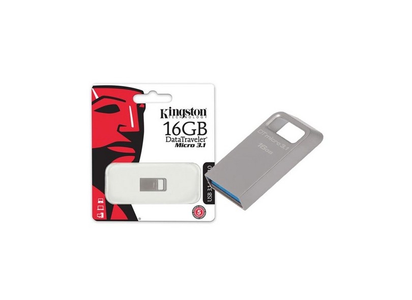 Pen Drive Kingston Data Traveler Micro 16 GB USB 3.0 DTMC3